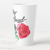 コーヒ賛美ーマグ カフェラテマグ (正面)