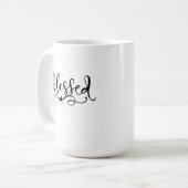 コーヒ賛美ーマグ コーヒーマグカップ (正面左)