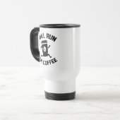 コーヒ走ーの意志 トラベルマグ (正面左)