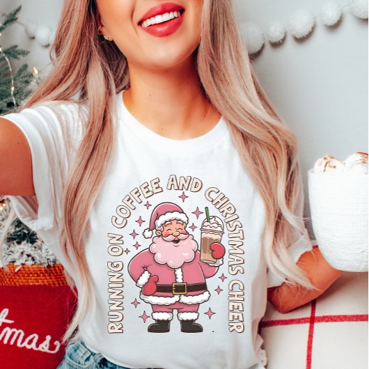 コーヒ走ークリスマス応援ティー Tシャツ
