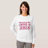 コーヒ走ー&イエスのコーヒー Tシャツ (正面フル)