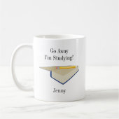 コーヒ遠くにーマグの勉強に行く コーヒーマグカップ (左)