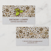 コーヒ離れー豆 名刺 (正面/裏面)