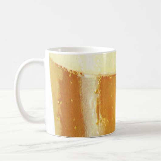 コーヒ霜の降りたー荷車を引く・マグカップのビール画像 コーヒーマグカップ (左)