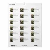 コーヒ静かーを叫ぶ ラベル (フルシート)