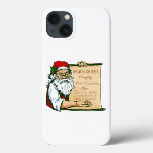 コービッドクリスマスサンタクロースいけなワクチン iPhone 13ケース