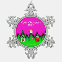 コービッドクリスマス2020マスクおもしろいクリスマスツリー
