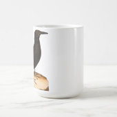 コービッドバードカラスまたはレイヴンコーヒーマグ コーヒーマグカップ (中央)