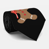 コービデおもしろいィークリスマス顔マスクジンジャーブレッドサンタ ネクタイ (ロール)