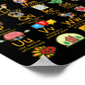 コーピングスキルアルファベットメンタルヘルス認識度Cou ポスター (角)