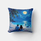 コーブオブロマンスno 1フリースブランケット クッション (正面)