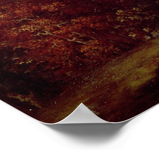 コーブルックデールの午後の眺め, 1777 ポスター (角)