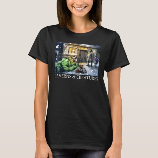 コープクリスマスキャロルカーベンズの生き物 Tシャツ (正面)