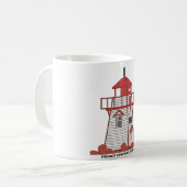 コーヘッドライトハウスPEIマグ コーヒーマグカップ (正面左)
