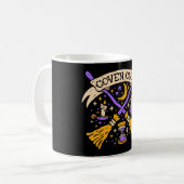 コーベンクラブハロウィーンウィッチナイトスカイ コーヒーマグカップ (正面左)