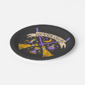 コーベンクラブハロウィーンウィッチナイトスカイ ペーパープレート (アングル)