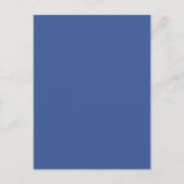 コーポレートブルーカスタムポストカード ポストカード (正面)