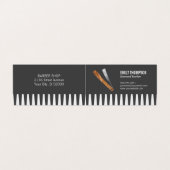 コームとカミソリ 名刺 (外部フラット)