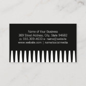 コーム |ヘアスペシャリスト 名刺 (裏面)