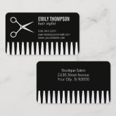 コーム | 美容師 名刺 (正面/裏面)