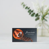 コーモダンスタイリッシュヒカップ豆 名刺 (スタンド正面)