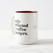 コーモダンヒー&ベルナーズドッグラブカスタムー ツートーンマグカップ (正面左)