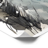 コーモラン – アートプリント ポスター (角)