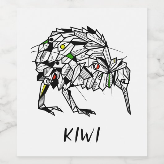 コーユキウイ ワインラベル (シングルラベル)