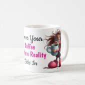 コーユーモアのあるヒクラシックーのマグカップ11オンス コーヒーマグカップ (正面右)