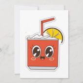 コーラおもしろいミックス 招待状 (正面)