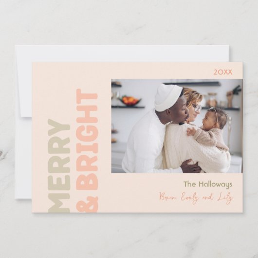 コーラはっきりしたルと明メリーるい4枚の写真 シーズンカード (正面)