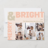 コーラはっきりしたルと明メリーるい5枚の写真 シーズンカード (正面)