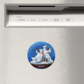 コーラを飲むシロクマ マグネット (インサイチュ (食洗機))