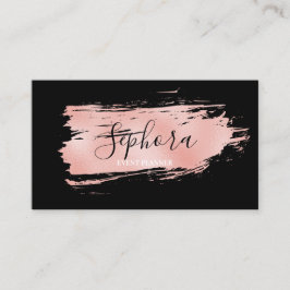 コーラエレガントル金属箔絵を描線 名刺