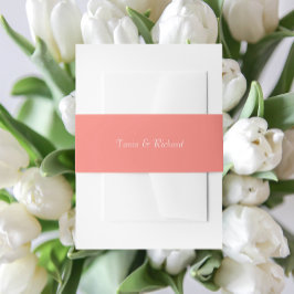 コーラシンプルルスタイル名結婚ズ 招待状ベリーバンド