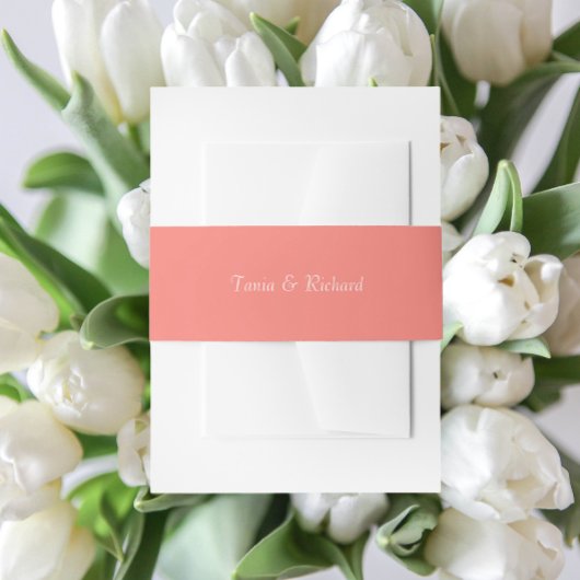 コーラシンプルルスタイル名結婚ズ 招待状ベリーバンド