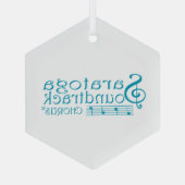 コーラスオーナメント ガラスオーナメント (裏面)