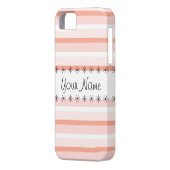 コーラストライプル名iPhoneケース Case-Mate iPhoneケース (裏面左)