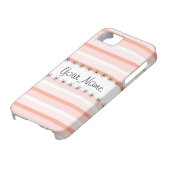 コーラストライプル名iPhoneケース Case-Mate iPhoneケース (下部)