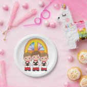 コーラス・ボーイズ ペーパープレート (パーティー)