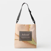 コーラモダンル抽象芸術💡インキー油結婚ズ クロスボディバッグ (裏面)