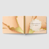 コーラモダンル抽象芸術💡インキー油結婚ズ ゲストブック (全面)