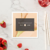 コーラモダンル抽象芸術💡インキー油結婚ズ スタンダードカクテルナプキン (インサイチュ)