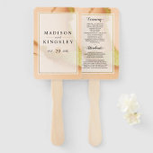 コーラモダンル抽象芸術💡インキー油結婚ズ ハンドファン (正面&裏面)