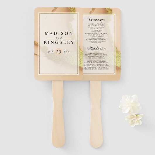 コーラモダンル抽象芸術💡インキー油結婚ズ ハンドファン (正面&裏面)