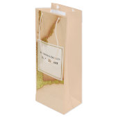 コーラモダンル抽象芸術🌸インキー油結婚ズ ワインギフトバッグ (裏面アングル)