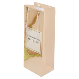 コーラモダンル抽象芸術🌸インキー油結婚ズ ワインギフトバッグ