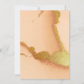 コーラモダンル抽象芸術💡インキー油結婚ズ 招待状 (裏面)