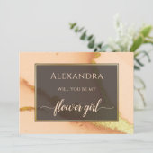 コーラモダンル抽象芸術💡インキー油結婚ズ 招待状 (スタンド正面)