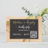 コーラモダンル抽象芸術💡インキー油結婚ズ 招待状 (スタンド正面)